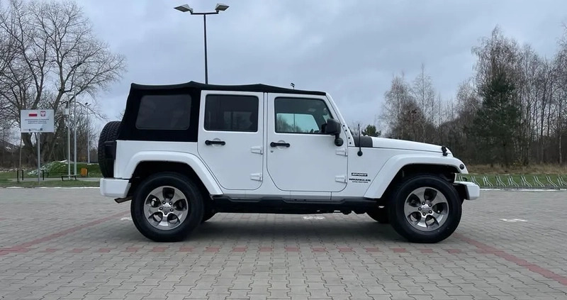 Jeep Wrangler cena 106000 przebieg: 146900, rok produkcji 2016 z Lublin małe 466
